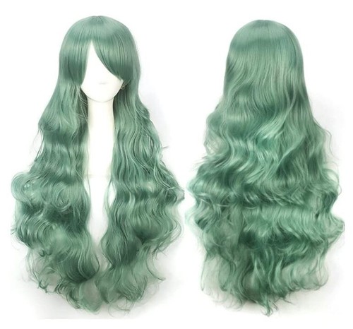 Parrucca lunga capelli ricci - lunga,