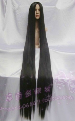 Parrucca cosplay nera - , extra